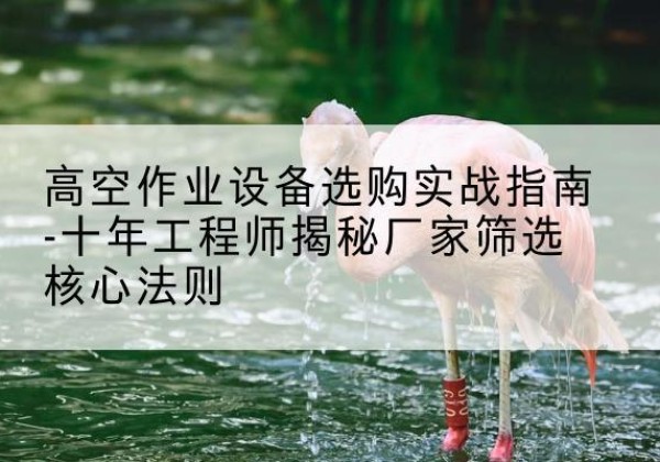贵溪剪叉式升降机厂家-高空作业设备选购实战指南-十年工程师揭秘厂家筛选核心法则